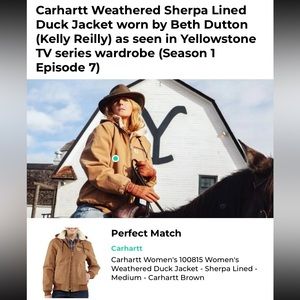 Carhartt Women’s WILDWOOD Jacket NWT